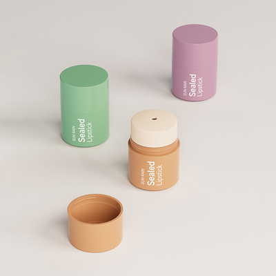 ปรับแต่ง 15 กรัม Rotate Lip Gloss Lip Mask Lip Plastic Blush Stick Solid Balm Deodorant Tube Makeup Container Pp กระป๋องลิปสติกปิด