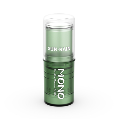 8 กรัม 15 กรัม Eco Friendly Empty PP Mono All Plastic Deodorant Stick Flask สําหรับครีมแข็ง